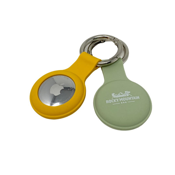 Rocky Mountain Dog AirTag Keychain Holder