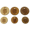 Rocky Mountain Dog Personalized Wooden Dog ID Tag