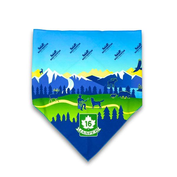 Rocky Mountain Dog Jasper National Park Dog Bandana