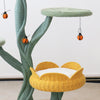 Happy & Polly Yellow Tulip Cat Tree