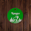 Rocky Mountain Dog Personalized Aluminum Dog ID Tag 1.5"
