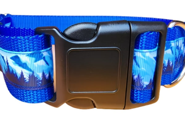 Rocky Mountain Hound 1.5" Mountain Tree Martingale Dog Collar