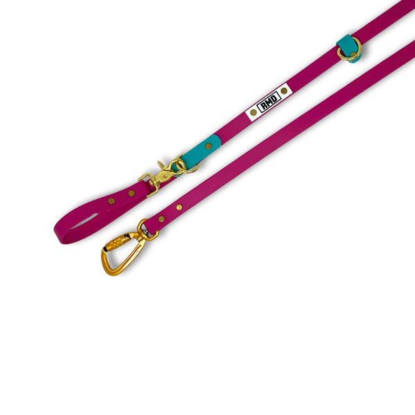 Rocky Mountain Dog Hands-Free Biothane Waterproof Leashes - Swivel Carabiner