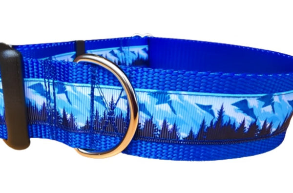 Rocky Mountain Hound 1.5" Mountain Tree Martingale Dog Collar