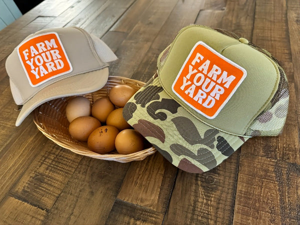 The Smart Coop FARM YOUR YARD Trucker Hat