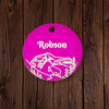 Rocky Mountain Dog Personalized Aluminum Dog ID Tag 1.5"