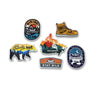 Rocky Mountain Dog6 Pack Stickers
