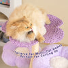 Happy & Polly Purple Woven Flower Cat Tree