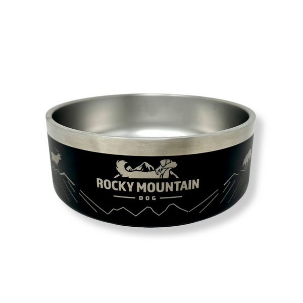 Rocky Mountain Dog Bowl