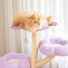 Happy & Polly Purple Woven Flower Cat Tree