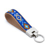 Up Country Aztec Blue Key Ring
