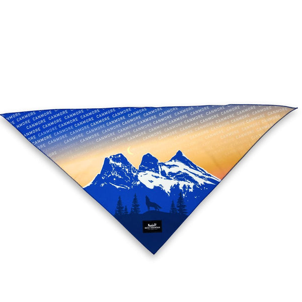Rocky Mountain Dog Canmore Three Sisters Bandana