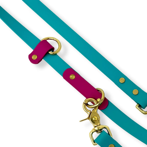 Rocky Mountain Dog Hands-Free Biothane Waterproof Leashes - Swivel Carabiner