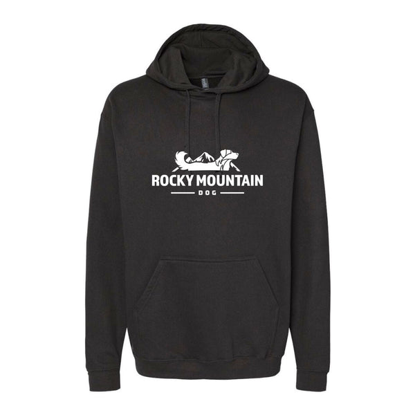 Rocky Mountain Dog At Home in the Rocky Mountains Unisex Hoodie