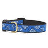 Up Country Blue Bandana Dog Collar