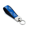 Up Country Blue Bandana Key Ring