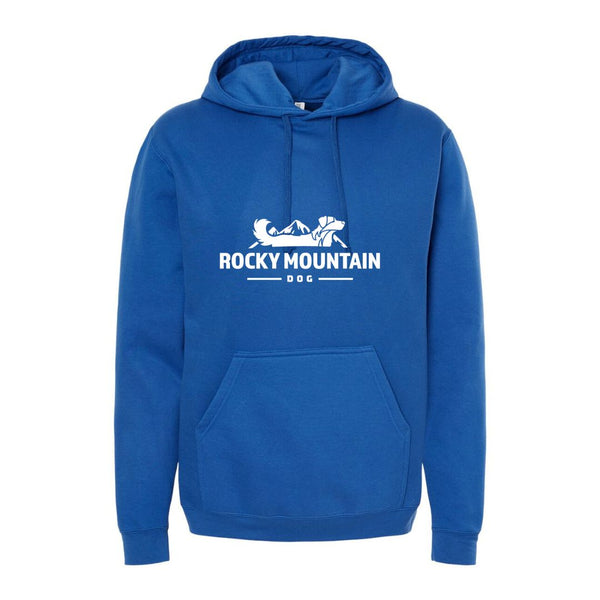 Rocky Mountain Dog At Home in the Rocky Mountains Unisex Hoodie