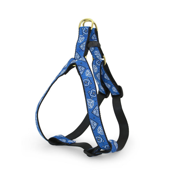 Up Country Blue Bandana Dog Harness
