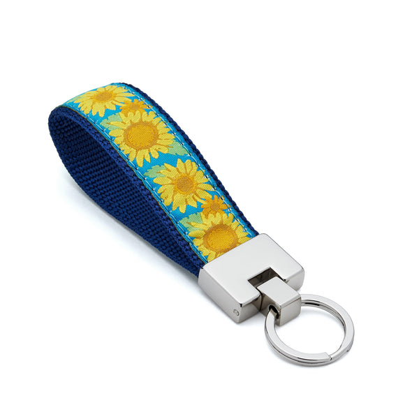 Up Country Bright Sunflower Key Ring