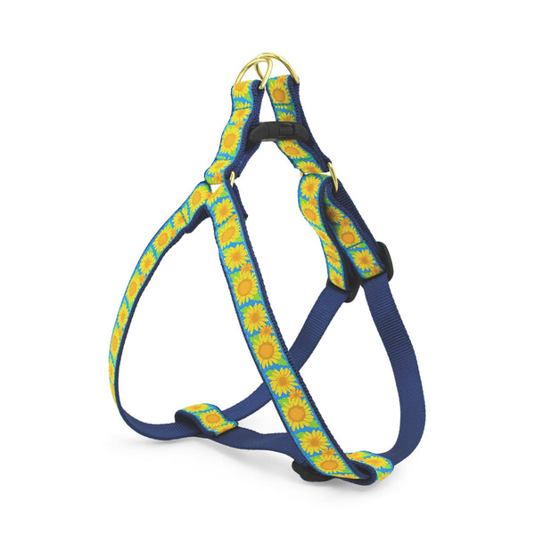 Up Country Bright Sunflower Dog Harness