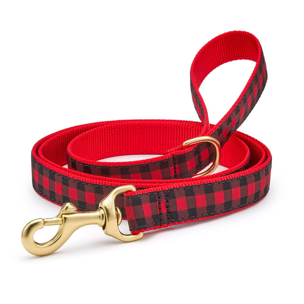 Up Country Buffalo Check Dog Lead