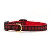 Up Country Buffalo Check Small Breed Dog Collar