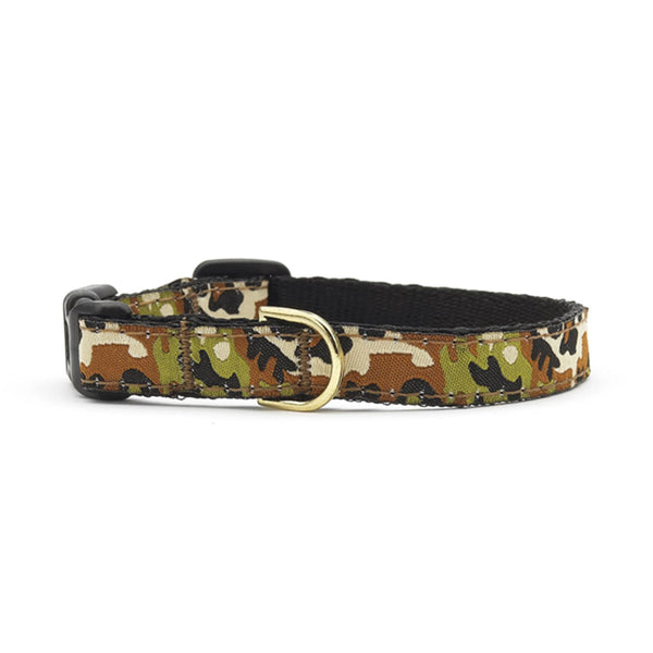 Up Country Camo Small Breed Dog Collar