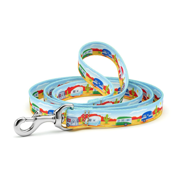 Up Country Camp Out Printed Dog Lead
