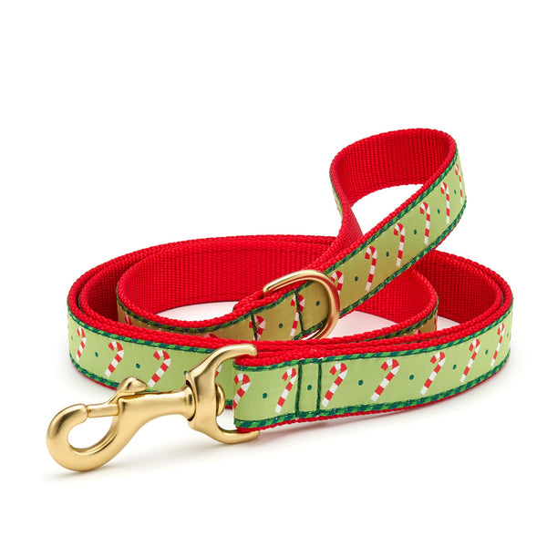 Up Country Candy Cane Dog Lead