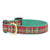 Up Country Christmas Sparkle Plaid Dog Collar