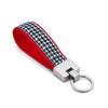 Up Country Classic Black Houndstooth Key Ring