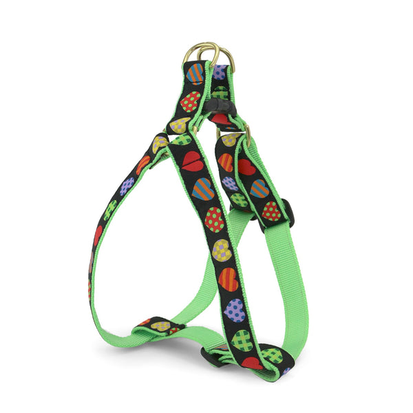 Up Country Colorful Hearts Dog Harness