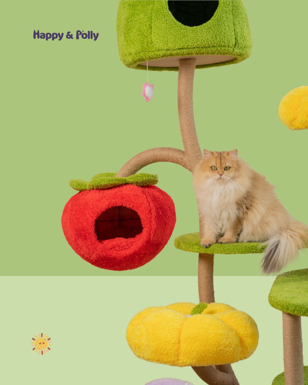 Happy & Polly Upgraded Jungle Haven Cat Tree