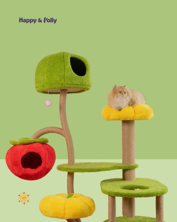Happy & Polly Upgraded Jungle Haven Cat Tree