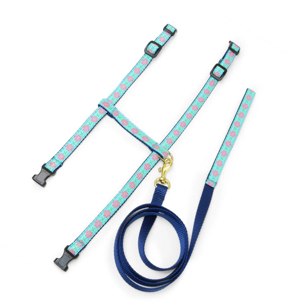 Up Country Dahlia Darling Cat Harness Set