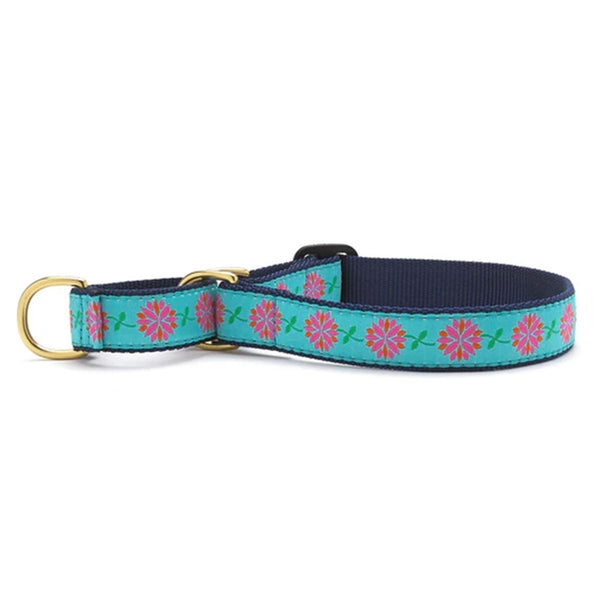 Up Country Dahlia Darling Martingale Dog Collar