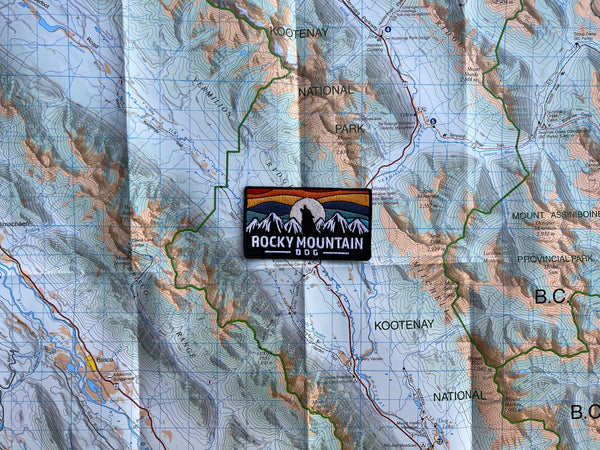 Rocky Mountain Dog Wolf Moon Patch