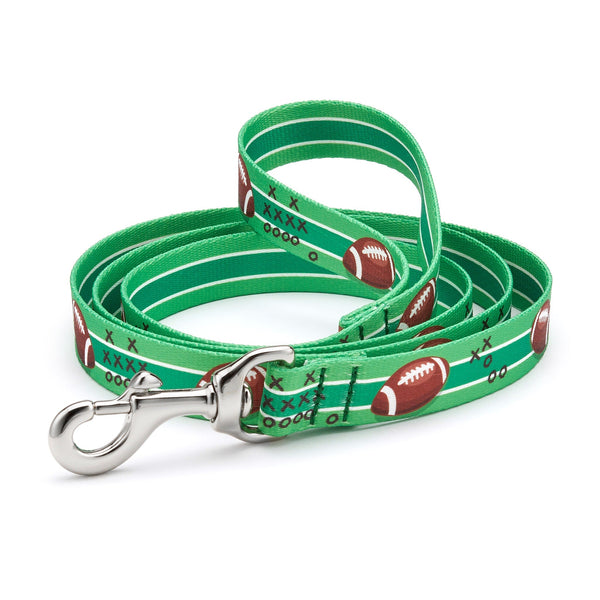 Up Country First Down Printed Dog Lead