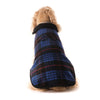 Up Country Blue Plaid Fleece Lined Coat