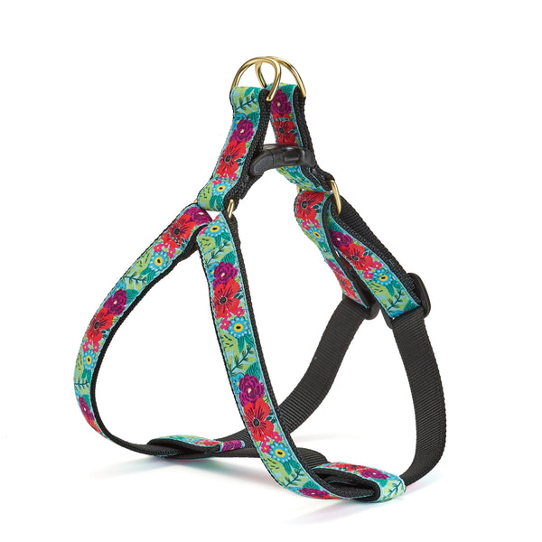 Up Country Flower Story Dog Harness