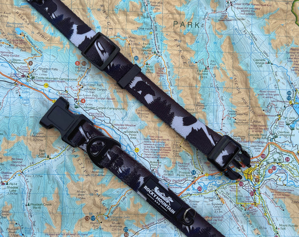 Rocky Mountain Dog The Grizzly Alpine Dog Collar
