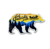 Rocky Mountain Dog Get Outside Bear Sticker