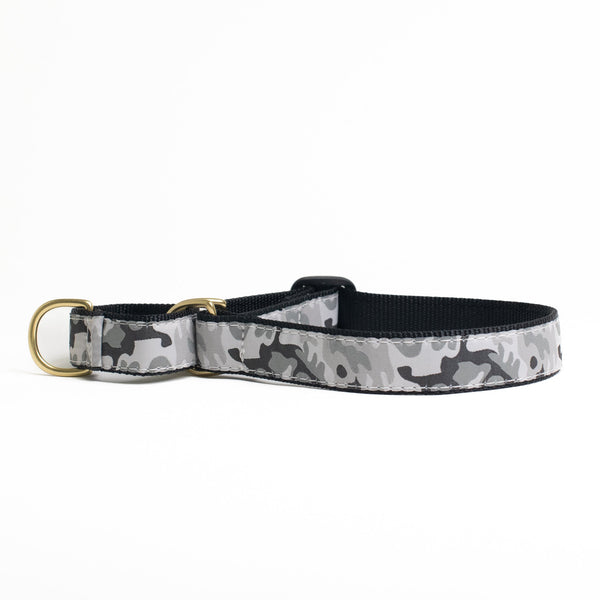 Up Country Gray Camo Martingale Dog Collar
