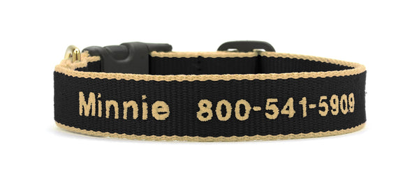 Up Country Color Market Dog Collar - Wide