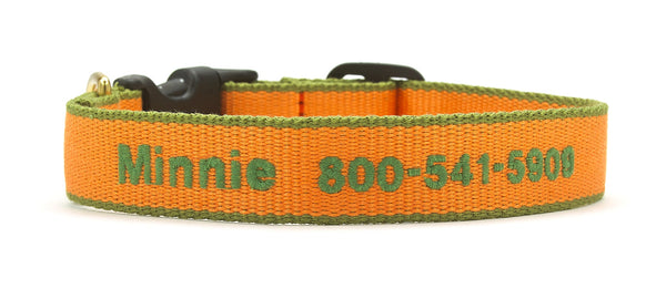 Up Country Color Market Dog Collar - Narrow (5/8")