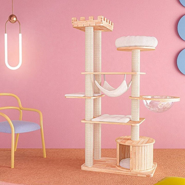 Happy & Polly Oyal Crown Cat Tree