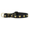 Up Country Heart of Gold Martingale Dog Collar