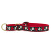 Up Country Hearts and Flowers Martingale Dog Collar