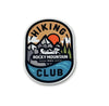 Rocky Mountain Dog Hiking Club Sticker