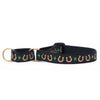 Up Country Horseshoes Martingale Dog Collar